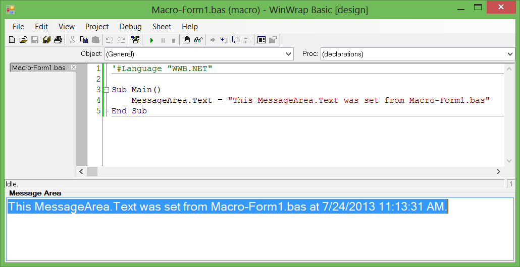 Add Event Object