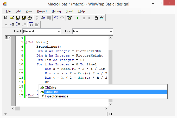 Auto Completion for Your App's Object Model